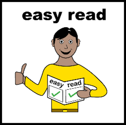 Survey Easy read icon