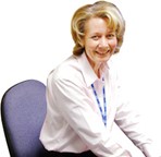 A doctor A GP (doctor) sitting on a chair