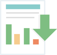 Document icon representing reports